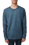 X-ray Crew Neck Knit Sweater In Teal
