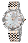 Gv2 Genoa Diamond Dial Two-tone Bracelet Watch, 37mm In Two Tone