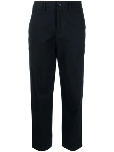 Woolrich Stretch-twill Trousers In Blue