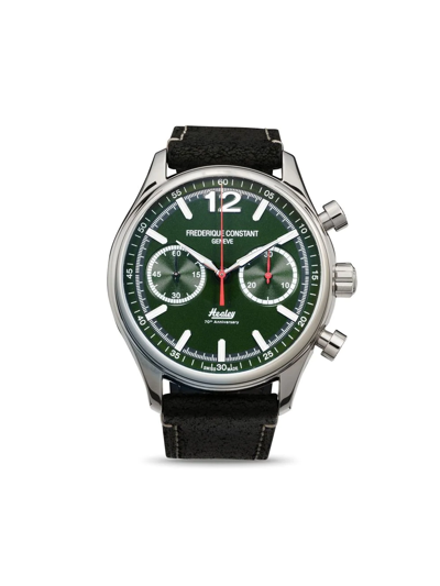 Frederique Constant Vintage Rally Healey Chronograph Automatic 40mm In Green