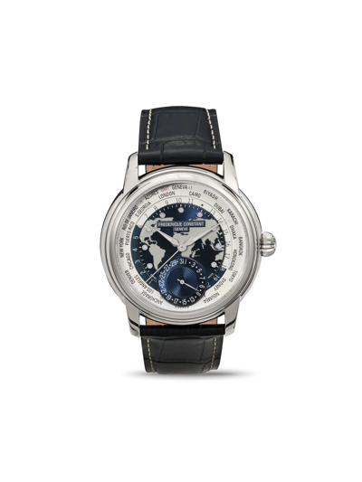 Frederique Constant Classic Worldtimer Manufacture 37mm In White