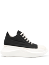 RICK OWENS DRKSHDW ABSTRACT CHUNKY LACE-UP SNEAKERS
