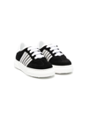 DSQUARED2 LOW-TOP SUEDE SNEAKERS