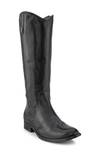 Frye Marissa Medallion Inside Zip Boot In Black