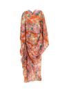 JUNYA WATANABE JUNYA WATANABE COMME DES GARÇONS FLORAL PRINTED MAXI DRESS