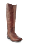 Frye Marissa Medallion Pull-on Boot In Walnut