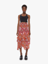 MARIA CHER AMAPOLA SKIRT LUGO IN MULTI, SIZE LARGE (ALSO IN XS, S,XS, S)