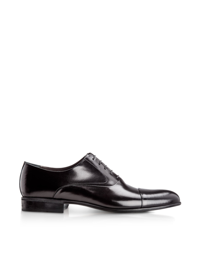 Moreschi Dublin Black Calfskin Oxford Shoes