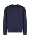 Carhartt Embroidered-logo Cotton Sweatshirt In Blue