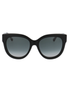 Jimmy Choo Jill/g/s Sunglasses In Ns89o Bk Glittr