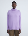Lafayette 148 Cashmere Stand Collar Sweater In Purple
