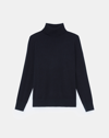 Lafayette 148 Plus-size Cashmere Turtleneck Sweater In Blue