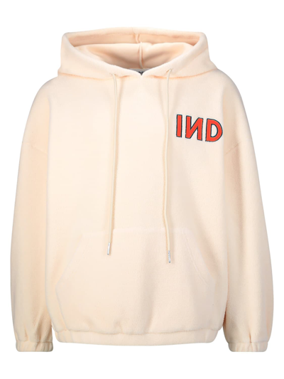 Indee Kids Hoodie For Girls In Bianco Crema