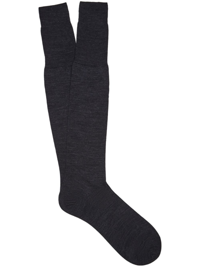 Zegna Wool Knee-high Socks