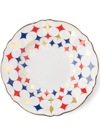 Bitossi Home 4 Piece Lampo Deep Plate Set In White