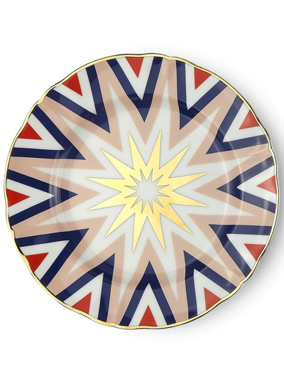 Bitossi Home Folgore Dessert Plate In Multicolor