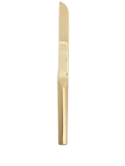 Sambonet Living Panettone Knife In Gold