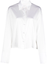GENNY CROPPED BUTTON-UP SHIRT