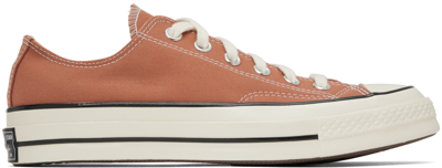 Converse Chuck 70 No Waste Recycled-canvas Trainers In Brown