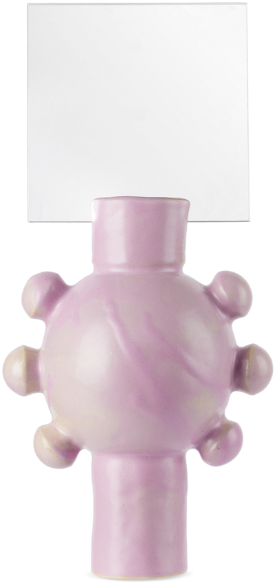 Iaai Pink Ufo 01 Mirror In Lilac-pink