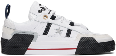Converse White Ibn Jasper Limited Edition One Star Sneakers In White/black/white