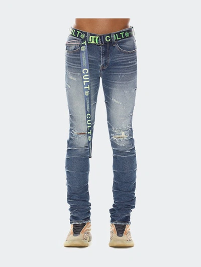 Cult Of Individuality Cult Belt In Blue Heaven