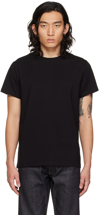 JIL SANDER BLACK CREWNECK T-SHIRT