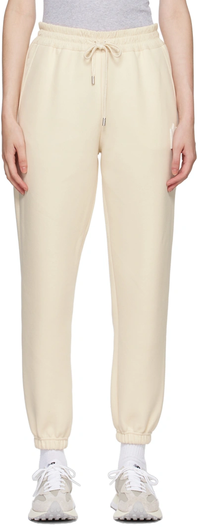 Mackage Ivory Cotton Blend Pants In C0253 Cream