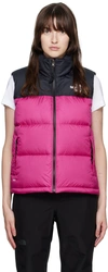 The North Face Pink 1996 Retro Nuptse Padded Gilet In Nocolor