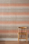 York Wallcoverings Desert Textile Wallpaper In Orange