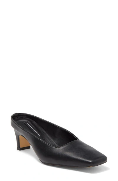 French Connection Women's Aimee Closed Toe Heeled Mule In Black