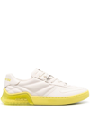 Coach Calf-leather Low-top Sneakers In White