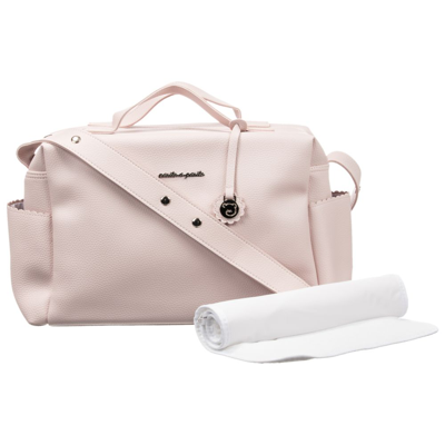 Pasito A Pasito Pink Faux Leather Changing Bag (48cm)
