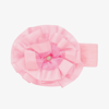 BEAU KID BEAU KID GIRLS PINK RUFFLE HEADBAND