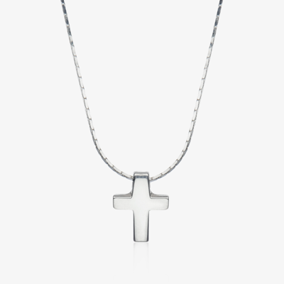Tales From The Earth Kids' Girls Sterling Silver Cross Necklace