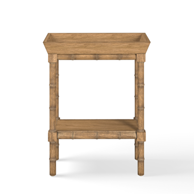 Oka Mambu Sofa Side Table - Natural