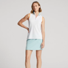 Rlx Golf Perforated Stretch Skort In Pale Blue