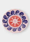 Emporio Sirenuse Sun Dessert Plate In Pink