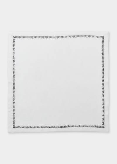 Kim Seybert Filament Embroidered Linen Napkin