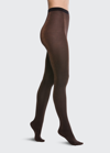Wolford Stardust Tights In Black/gold