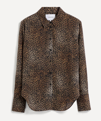 Frame The Standout Shirt In Leo Multi