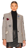 CENTRAL PARK WEST LUCKY PATCHES BLAZER