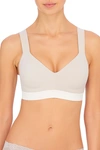 Natori Dynamic Anywhere High Impact Underwire Sports Bra In Marble/mascarpone