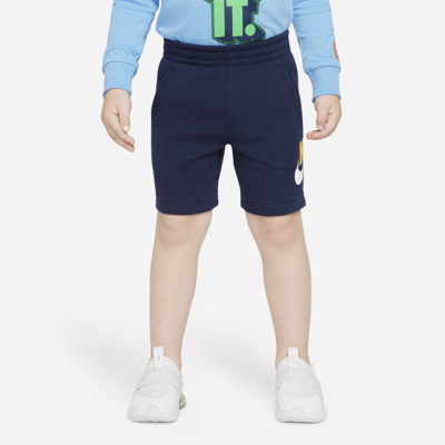 Nike Kids' Sportswear Toddler Shorts In Midnight Navy