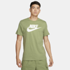 Nike Sportswear Men's T-shirt In Alligator,white