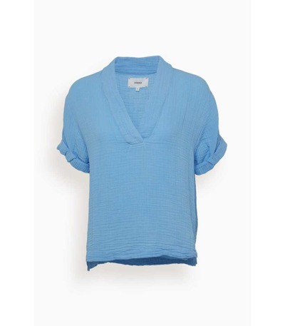 Xirena Avery Top In Fiji Bleu In Blue