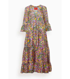 La Doublej Jennifer Jane Silk Dress In Multi