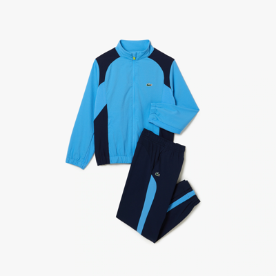 Lacoste Boys' Colorblock Tennis Tracksuit - Little Kid, Big Kid In Blue