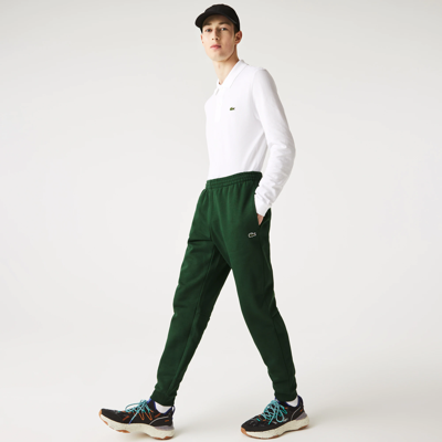 Lacoste Men's Organic Cotton Sweatpants - Xl - 6 In Green