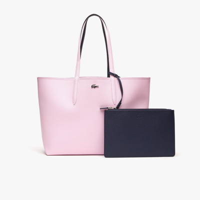 Lacoste Women's Anna Reversible Bicolor Tote Bag - One Size In Pink